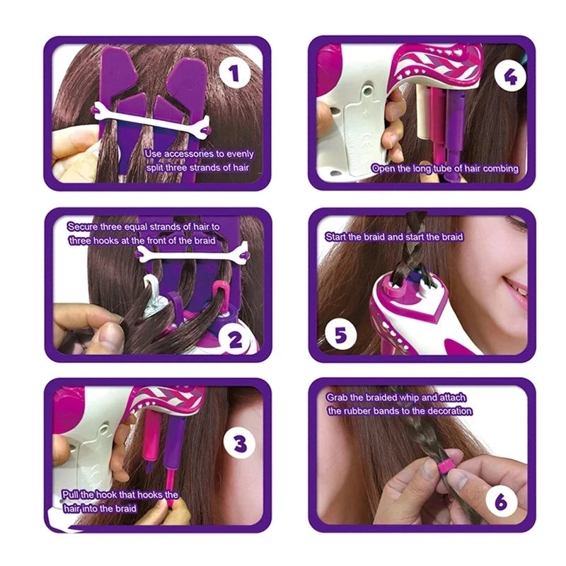 DIY Automatische Twist & Braid Hair Knitting Maschine