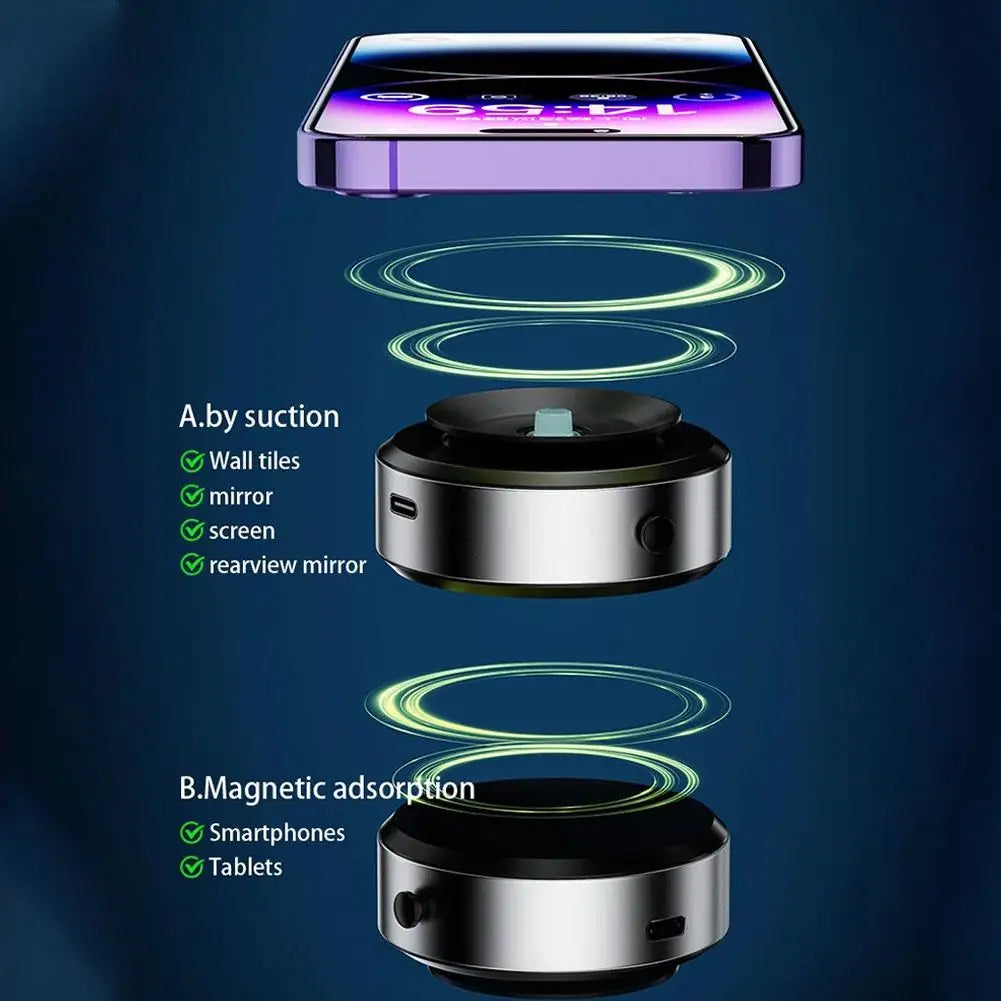 MagLock Pro - Intelligente Auto-Telefonhalterung mit Vakuum-Adsorption