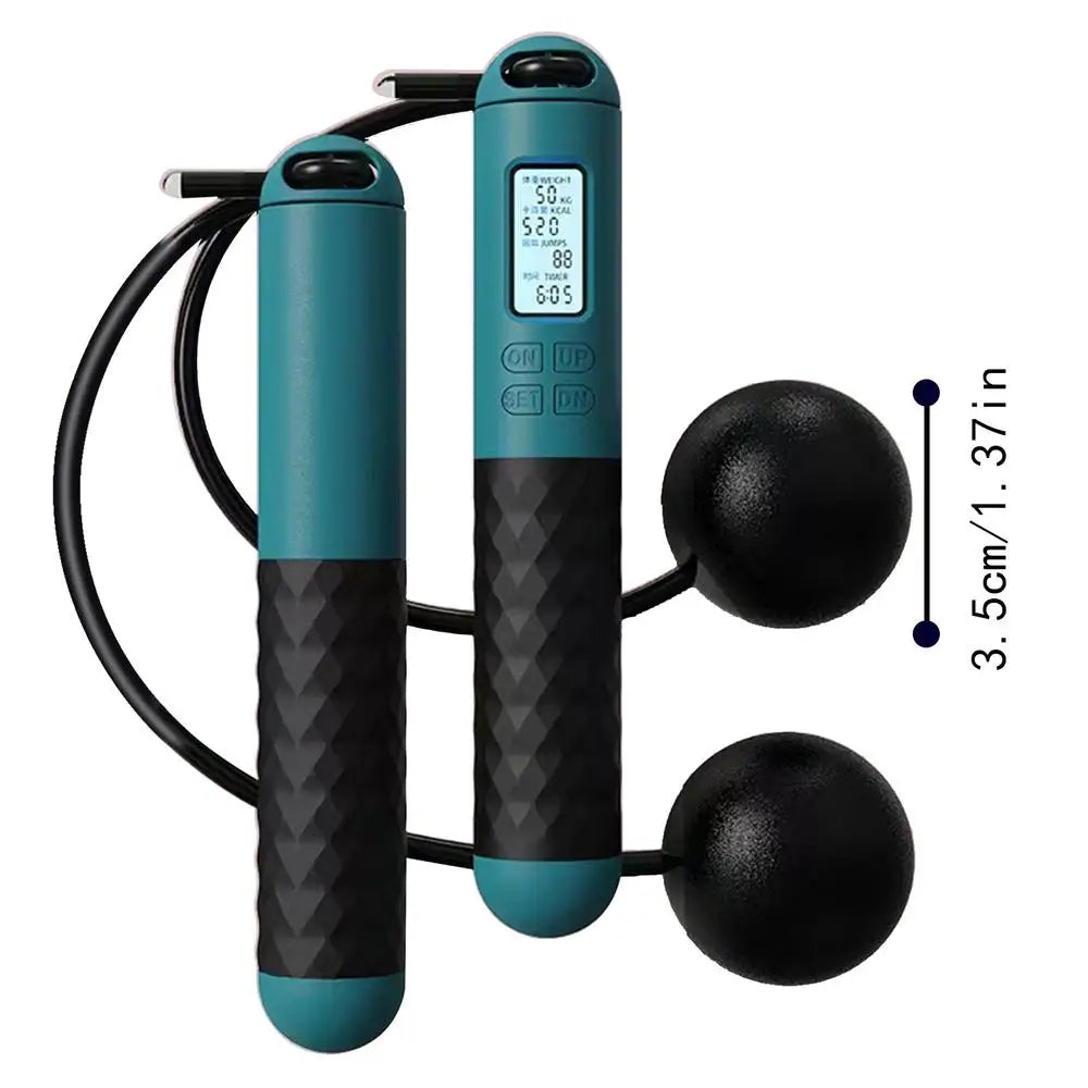 Smart Cordless Jump Rope - Verfolgen, Verbrennen, Erreichen!