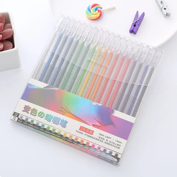 (Hot Sale Now-40% Off) Glitter Gel Pen Set