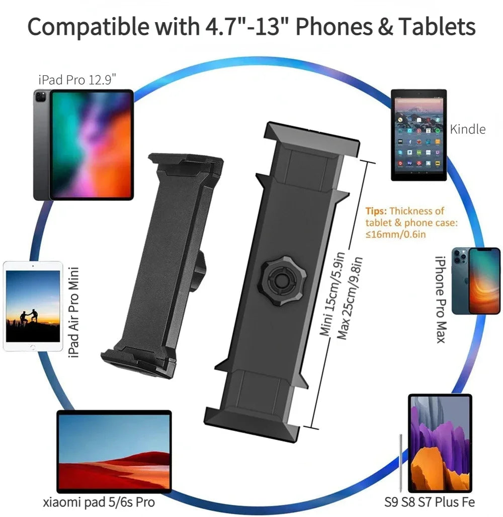 SmartMount - 360° schwenkbare Telefon- und Tablet-Halterung