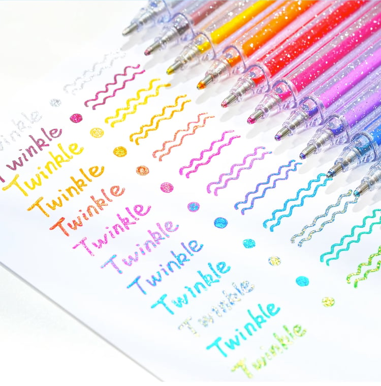 (Hot Sale Now-40% Off) Glitter Gel Pen Set