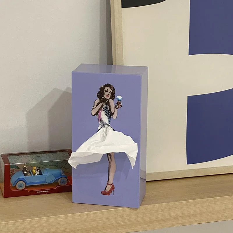 🔥LAST DAY 70% OFF🎁 - Flying Skirt Tissue Box