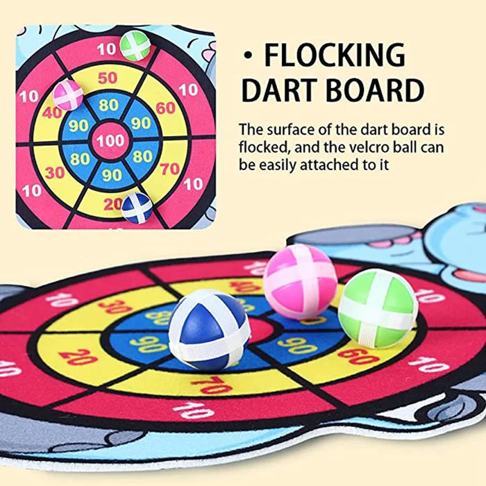 Cartoon Dartscheibe Spiele