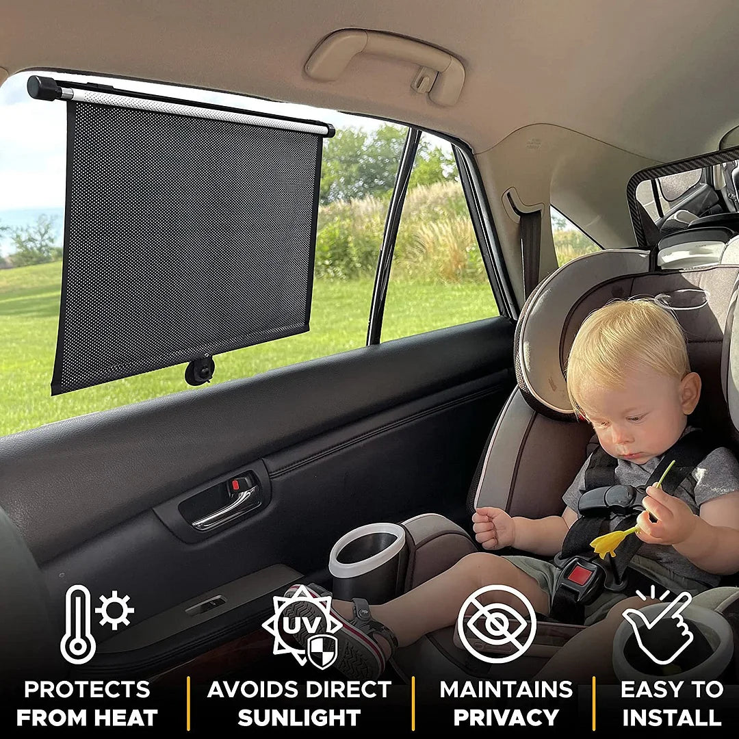 🔥Last Day Promotion 49% OFF🔥Retractable Window Roller Sunshade For Truck/car/SUV/bedroom/kitchen/living room/office