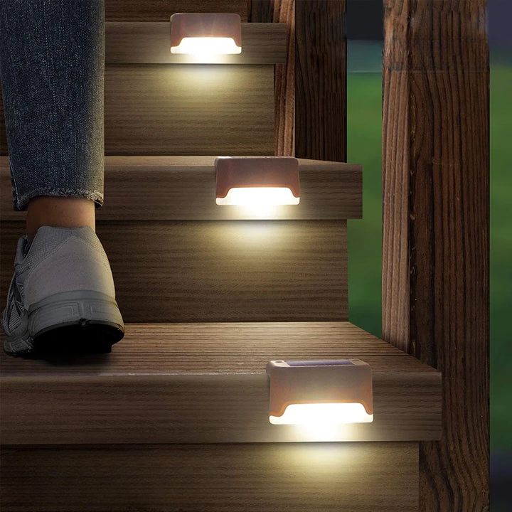 50% Rabatt | MiniLight™️ Solar-Treppen-LED-Lichter-Set